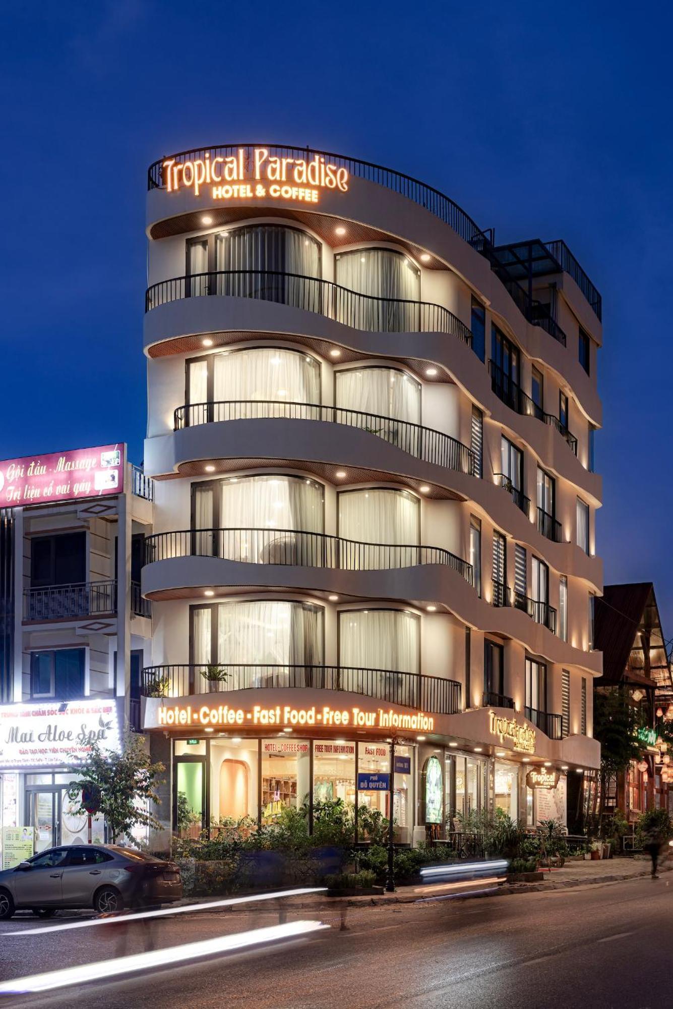 Tropical Paradise Sapa Hotel & Coffee ภายนอก รูปภาพ