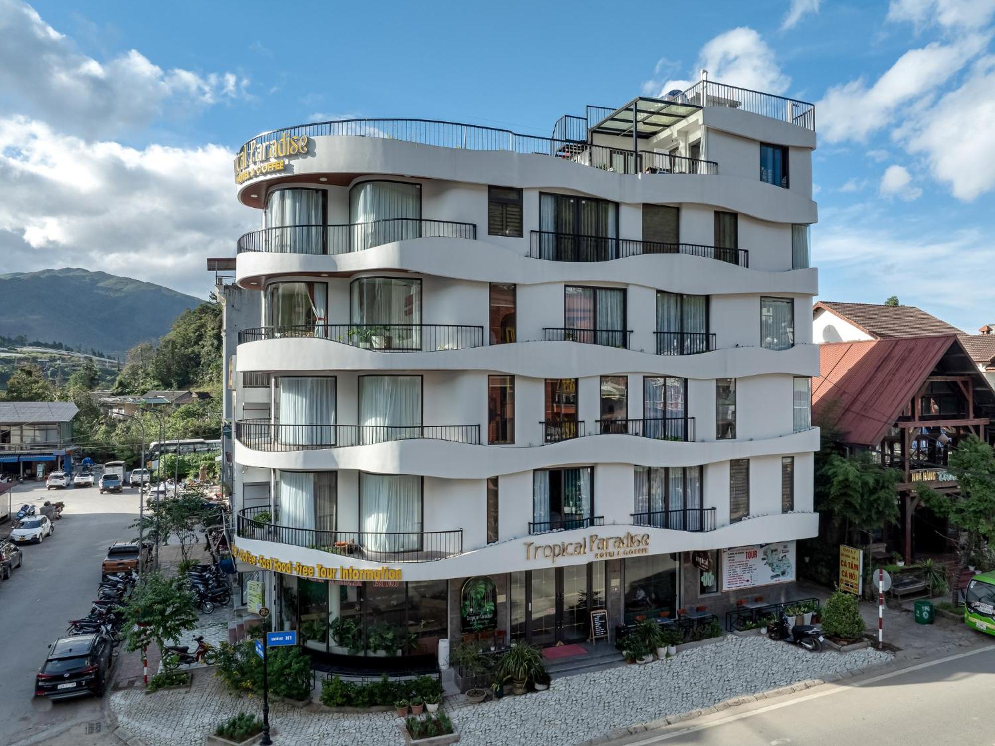 Tropical Paradise Sapa Hotel & Coffee ภายนอก รูปภาพ