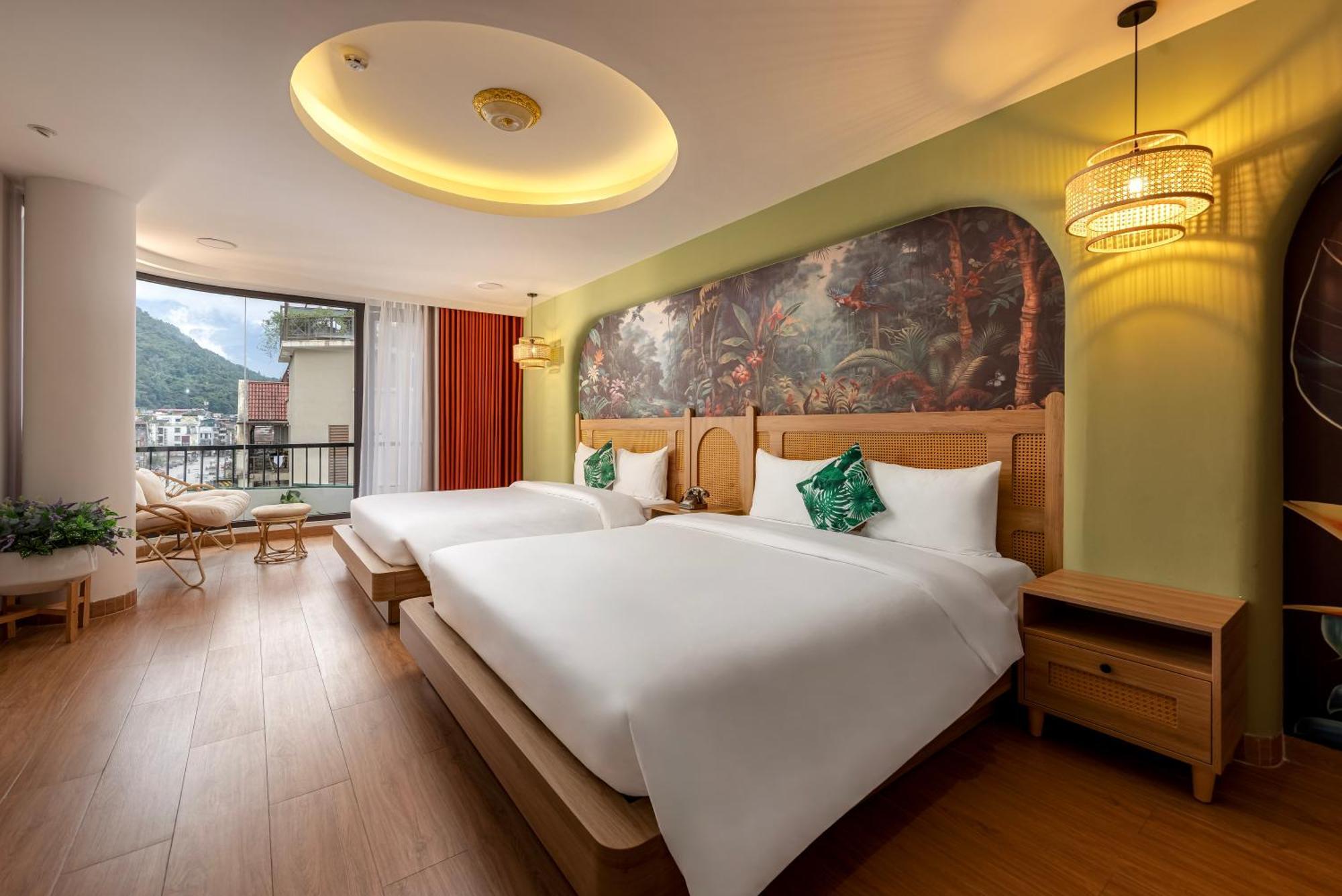 Tropical Paradise Sapa Hotel & Coffee ภายนอก รูปภาพ