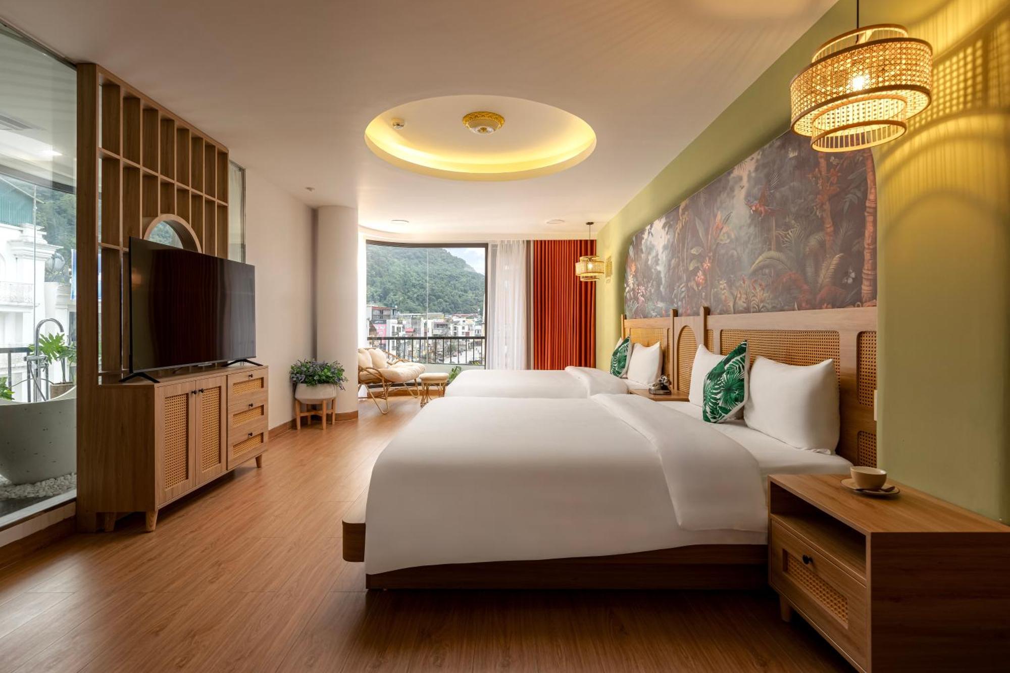 Tropical Paradise Sapa Hotel & Coffee ภายนอก รูปภาพ